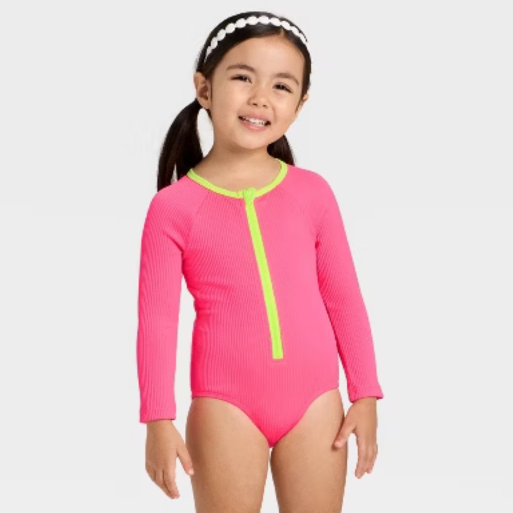 CAT & JACK Toddler Girls’ Long Sleeve-Sz 18 M